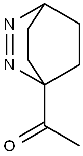 Ethanone, 1-(2,3-diazabicyclo[2.2.2]oct-2-en-1-yl)- (9CI) 구조식 이미지