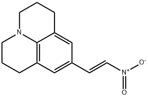 2,3,6,7-Tetrahydro-9-[(E)-2-nitrovinyl]-1H,5H-benzo[ij]quinolizine 구조식 이미지