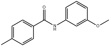 N-(3-Methoxyphenyl)-4-MethylbenzaMide, 97% Structure