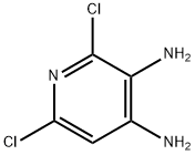 2,6-DICHLOROPYRIDINE-3,4-DIAMINE 구조식 이미지