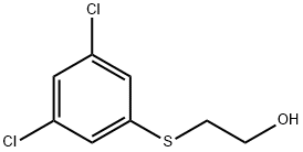 3,5-DICHLOROPHENYL THIOETHANOL Structure