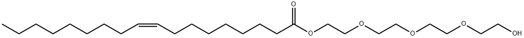 2-[2-[2-(2-히드록시에톡시)에톡시]에톡시]에틸올레에이트 구조식 이미지