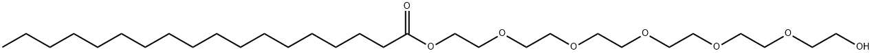 PEG-6 STEARATE Structure