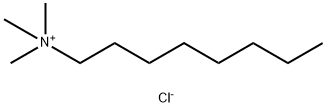 Octyltrimethylammonium chloride 구조식 이미지