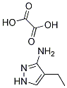 4-에틸-1H-피라졸-3-a민옥살산염 구조식 이미지