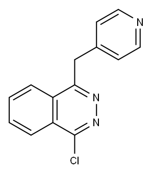 1-CHLORO-4-(4-PYRIDINYLMETHYL)PHTHALAZINE 구조식 이미지