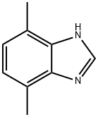 1H-벤지미다졸,4,7-디메틸-(9CI) 구조식 이미지