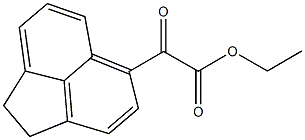 ETHYL 5-ACENAPHTHOYLFORMATE Structure