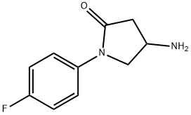 4-amino-1-(4-fluorophenyl)pyrrolidin-2-one(SALTDATA: HCl) Structure