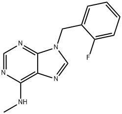 101155-02-6 9-(2-fluorobenzyl)-6-(methylamino)-9H-purine
