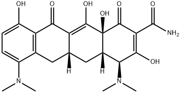 Minocycline 구조식 이미지