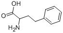 DL-Homophenylalanine 구조식 이미지