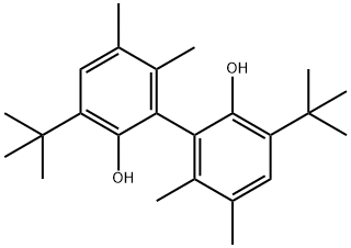 (S)-(-)-5,5',6,6'-TETRAMETHYL-3,3'-DI-TERT-BUTYL-1,1'-BIPHENYL-2,2'-DIOL 구조식 이미지