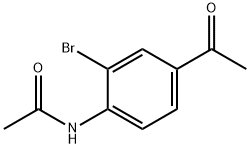 4-Acetamido-3-bromoacetophenone Structure