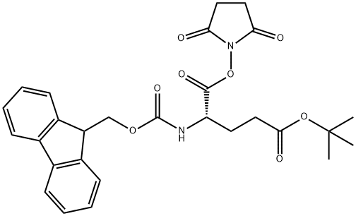 FMOC-GLU(OTBU)-OSU Structure