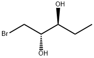 [2S,3S,(+)]-1-Bromo-2,3-pentanediol Structure