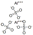 sulphuric acid, aluminium salt Structure