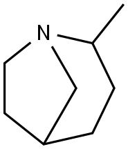 1-아자비시클로[3.2.1]옥탄,2-메틸-(6Cl) 구조식 이미지