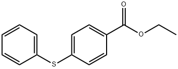 ETHYL 4-PHENYLSULFANYLBENZOATE Structure