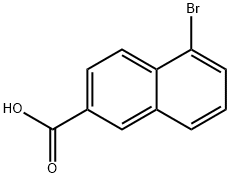 5-BROMO-2-NAPHTHOIC ACID Structure