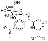 Chloramphenicol 1-O-β-D-Glucuronide Structure