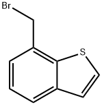 7-브로모메틸-벤조[B]티오펜 구조식 이미지