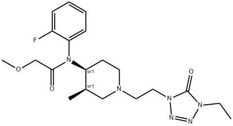 Brifentanil Structure