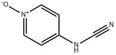 Cyanamide, (1-oxido-4-pyridinyl)- (9CI) Structure