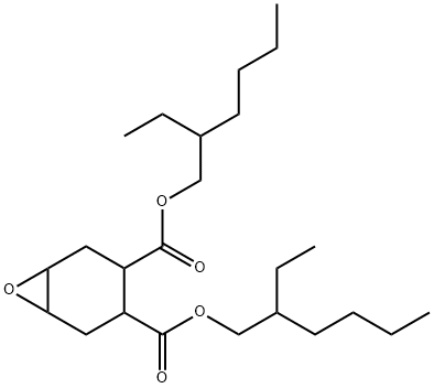 Di-(2-Ethylhexyl)4,5-Epoxytetrahydrophthalate 구조식 이미지