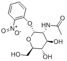 2'-NITROPHENYL-2-ACETAMIDO-2-DEOXY-ALPHA-D-GLUCOPYRANOSIDE 구조식 이미지
