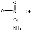 Cerium(IV) ammonium nitrate Structure