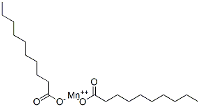 N-DECANOICACID,MANGANESESALT Structure