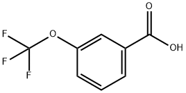 3-(Trifluoromethoxy)benzoic acid Structure