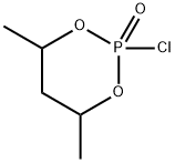 2-클로로-4,6-디메틸-1,3,2-디옥사포스포리난2-옥사이드 구조식 이미지