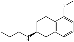 (S)-1,2,3,4-tetrahydro-5-methoxy-N-propyl-2-Naphthalenamine(Rotigotine) 구조식 이미지