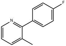 2-(4-FLUOROPHENYL)-3-METHYLPYRIDINE Structure