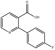 2-(4-Fluorophenyl)nicotinic acid Structure