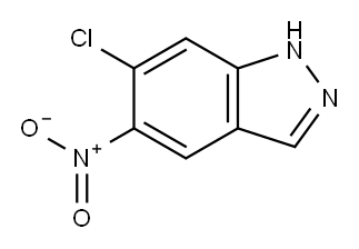 6-CHLORO-5-NITRO-1H-INDAZOLE Structure