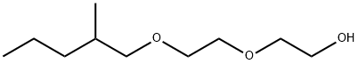 diethylene glycol monomethylpentyl ether Structure