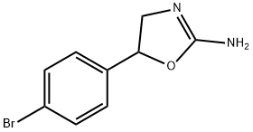 5-(4-Bromophenyl)-4,5-dihydro-1,3-oxazol-2-amine Structure