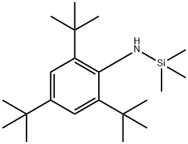 2,4,6-TRI-TERT-BUTYL-N-(TRIMETHYLSILYL)ANILINE 구조식 이미지