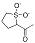 Ethanone, 1-(tetrahydro-1,1-dioxido-2-thienyl)- (9CI) Structure