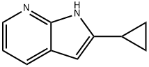 2-Cyclopropyl-1H-pyrrolo[2,3-b]pyridine Structure