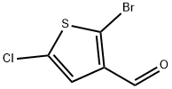 2-BROMO-3-FORMYL-5-CHLORO-THIOPHENE Structure