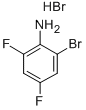 2-BROMO-4,6-DIFLUOROANILINE HYDROBROMIDE Structure