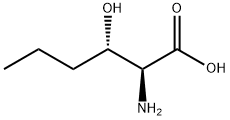 (2S,3S)-2-AMINO-3-HYDROXY-HEXANOIC ACID Structure