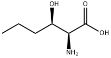 (2S,3R)-2-AMINO-3-HYDROXY-HEXANOIC ACID Structure