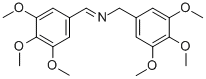 N-(3,4,5-트리메톡시벤질리딘)-3,4,5-트리메톡시벤질아민 구조식 이미지