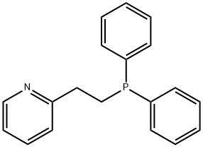 2-(2-(Diphenylphosphino) 에틸) pyridine 구조식 이미지