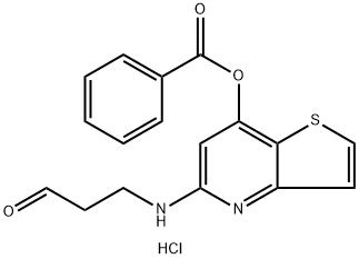 1015223-89-8 [5-(3-OxopropylaMino)thieno[3,2-b]pyridin-7-yl] benzoate hydrochloride